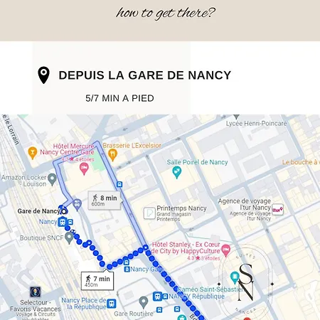 Vue Sur Le Palais - Gare Congres - Parking - T3 Lägenhet