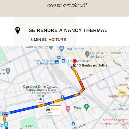 Lägenhet Vue Sur Le Palais - Gare Congres - Parking - T3 Nancy