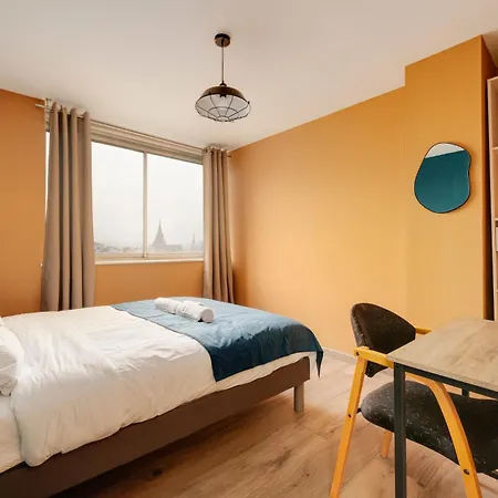 Apartamento Vue Sur Le Palais - Gare Congres - Parking - T3 Nancy