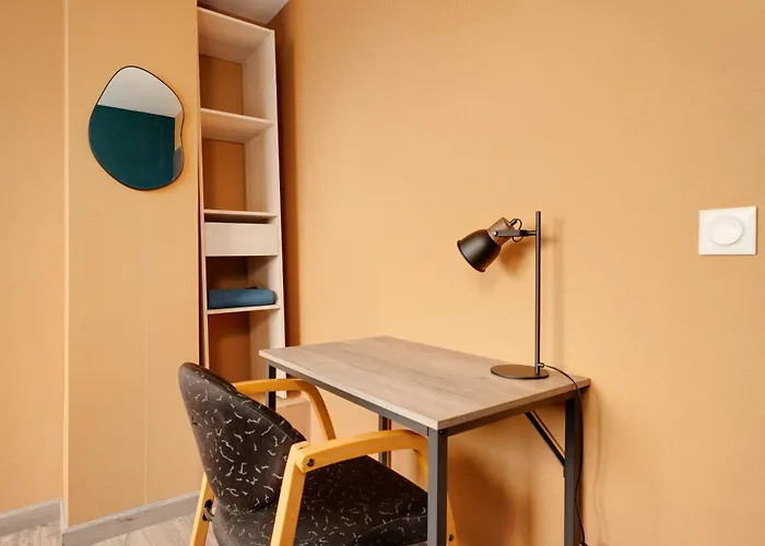 公寓 Vue Sur Le Palais - Gare Congres - Parking - T3